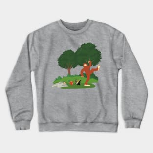 Nature's Pied Piper Crewneck Sweatshirt